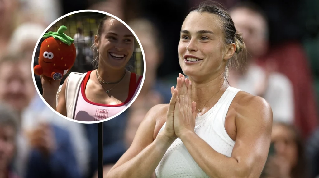 Aryna Sabalenka otrzymała wyjątkowy prezent Aryna Sabalenka otrzymała wyjątkowy prezent