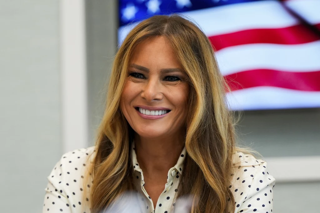 Melania Trump odwiedziła szpital Melania Trump odwiedziła szpital