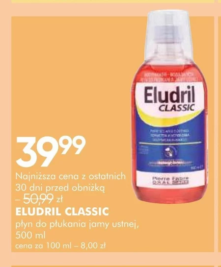 Płyn do płukania jamy ustnej Eludril