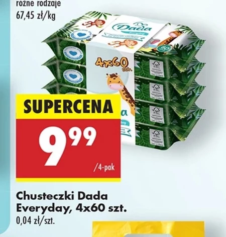 Chusteczki nawilżane Dada