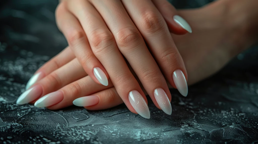 W takich paznokciach zrobisz furorę na urlopie - milk nails z kolorowymi końcówkami