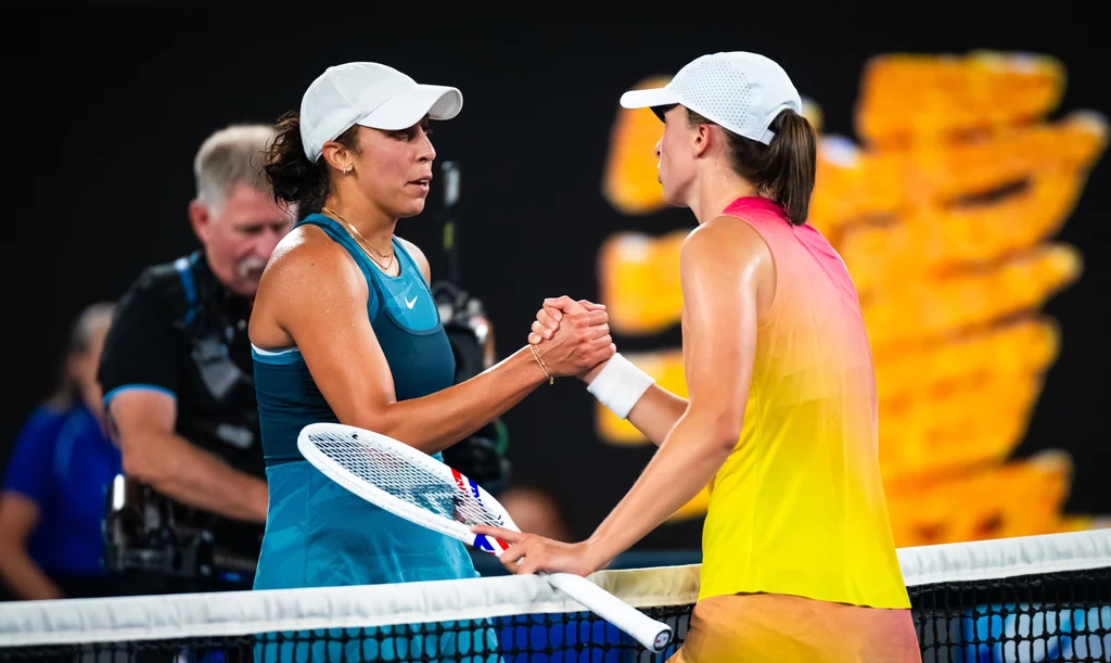 Madison Keys i Iga Świątek Madison Keys i Iga Świątek