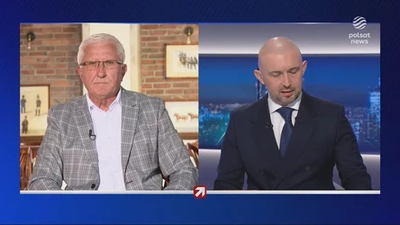 Tyszkiewicz w "Gościu Wydarzeń": Mieszkam przy granicy. Nie widzę nielegalnych migrantów