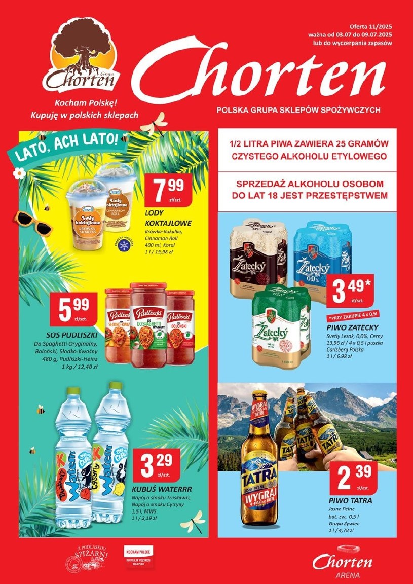 Gazetka promocyjna Chorten - ważna od 03. 07. 2025 do 09. 07. 2025
