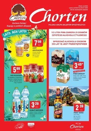 Gazetka promocyjna Chorten, ważna od 03.07.2025 do 09.07.2025.