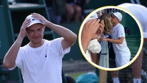 Bohater Wimbledonu Kamil Majchrzak zwrócił się do żony. Wrócił do koszmaru