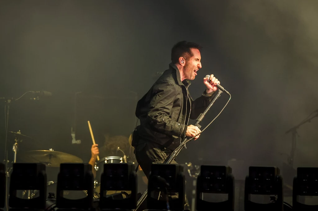 Trent Reznor (Nine Inch Nails) podczas Open'er Festival 2025 Trent Reznor (Nine Inch Nails) podczas Open'er Festival 2025