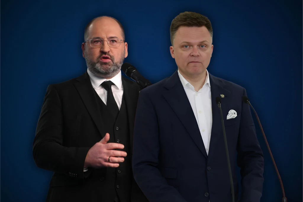 Szymon Hołownia spotkał się z Adamem Bielanem Szymon Hołownia spotkał się z Adamem Bielanem