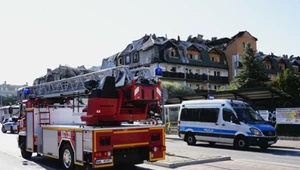 "Kłamstwo". Policja reaguje na zarzuty ze strony pogorzelców z Ząbek