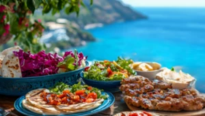 Grill w greckim stylu - szybkie i pyszne szaszłyki, tzatziki oraz bogata w witaminy i minerały letnia sałaka 