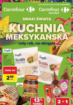 Gazetka promocyjna Carrefour, ważna od 07.07.2025 do 19.07.2025.
