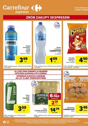 Gazetka promocyjna Carrefour Express, ważna od 08.07.2025 do 21.07.2025.