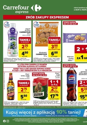Gazetka promocyjna Carrefour Express, ważna od 08.07.2025 do 14.07.2025.