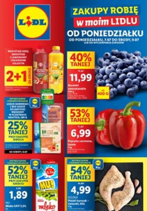 Gazetka promocyjna Lidl, ważna od 07.07.2025 do 09.07.2025.