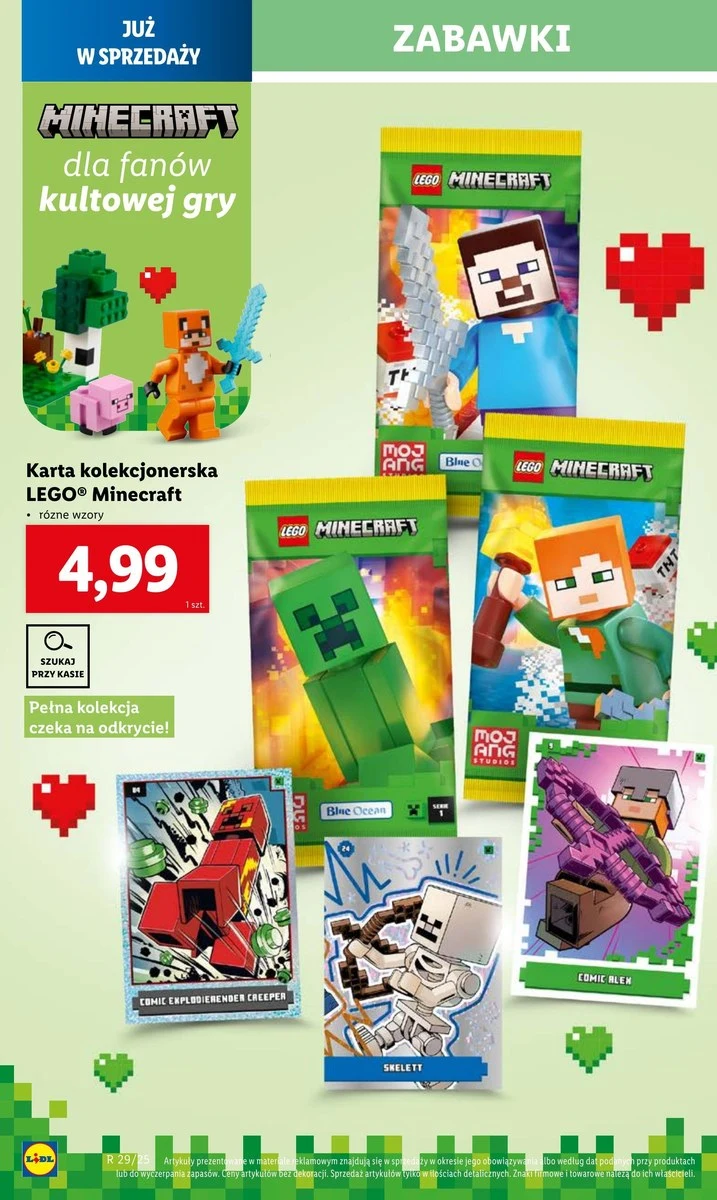 LEGO Minecraft w nowej odsłonie w Lidlu! Zapłacisz tylko 4,99 zł! LEGO Minecraft w nowej odsłonie w Lidlu! Zapłacisz tylko 4,99 zł!