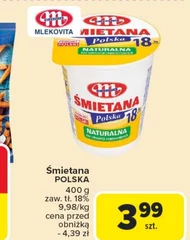 Śmietana Mlekovita