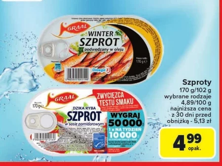 Szprot w oleju Graal