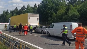 Dwa karambole jednego dnia. Czarna seria na trasie S7