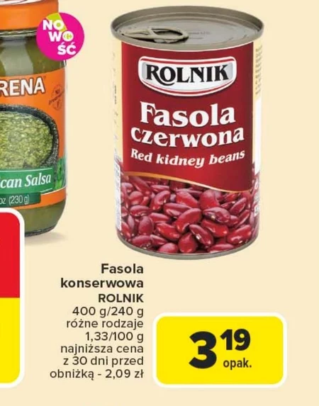 Fasola konserwowa Rolnik