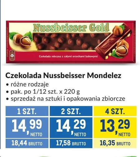 Шоколад Nussbeisser