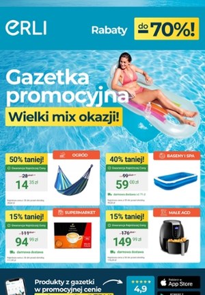 Gazetka promocyjna ERLI, ważna od 07.07.2025 do 20.07.2025.
