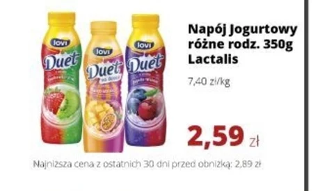 Jogurt pitny Jovi