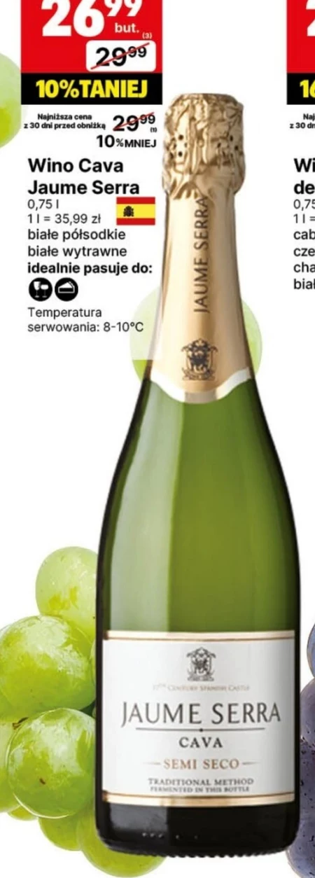 Wino białe CAVA JAUME SERRA