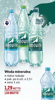 Woda mineralna Rodowita
