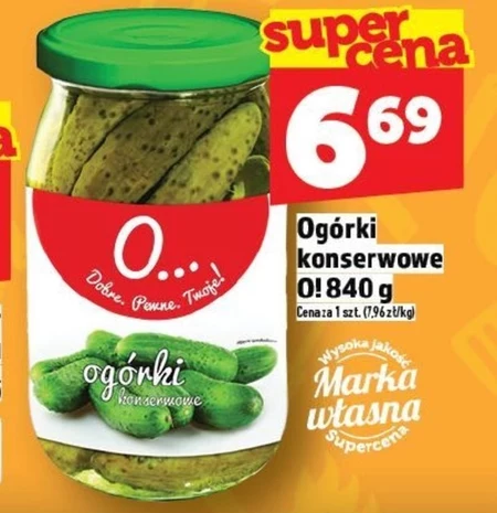 Ogórki konserwowe O...