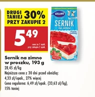 Sernik na zimno Gellwe