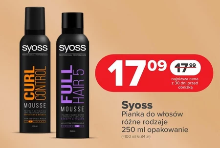 Pianka do włosów Syoss