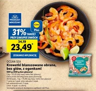 Blanszowane krewetki Ocean Sea