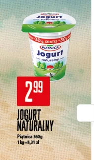 Jogurt naturalny Piątnica