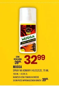 Spray na komary i kleszcze Mugga