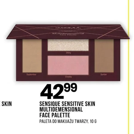 Paleta do makijażu Sensique