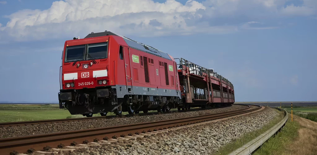 Pierwsza automatyczna lokomotywa towarowa w Europie. Testy w Niemczech. Pierwsza automatyczna lokomotywa towarowa w Europie. Testy w Niemczech.