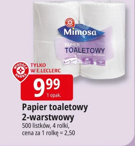 Papier toaletowy Mimosa