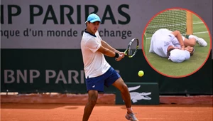 Interwencja lekarska na Wimbledonie. Kibice zamilkli, nokautujący cios