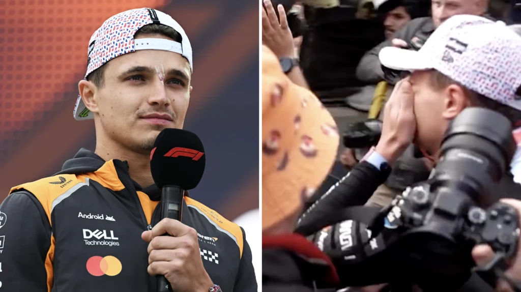 Lando Norris po GP Wielkiej Brytanii doznał lekkiej kontuzji Lando Norris po GP Wielkiej Brytanii doznał lekkiej kontuzji