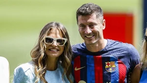 Robert Lewandowski dostał od żony zabawny tort. Podsumowała jego życie