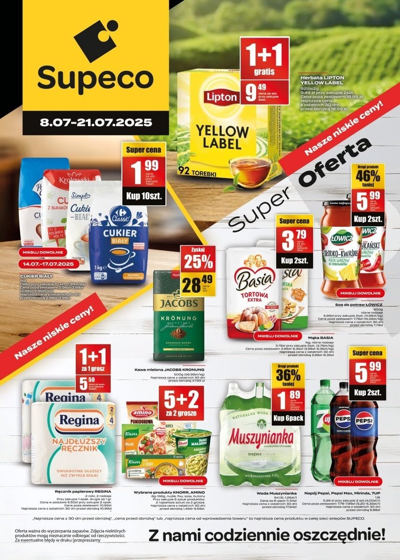 Gazetka promocyjna Supeco - ważna od 08. 07. 2025 do 21. 07. 2025