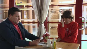 Kadr z serialu "Na Wspólnej"