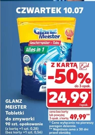 Tabletki do zmywarki Glanz meister