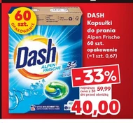 Kapsułki do prania Dash