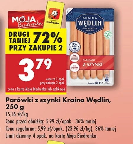 Parówki Kraina Wędlin