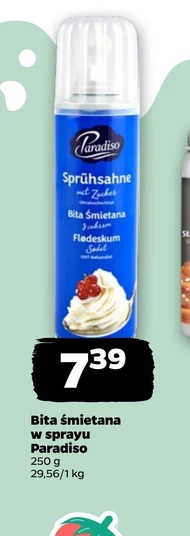 Bita śmietana Paradiso