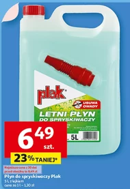 Рідина для омивача Plak