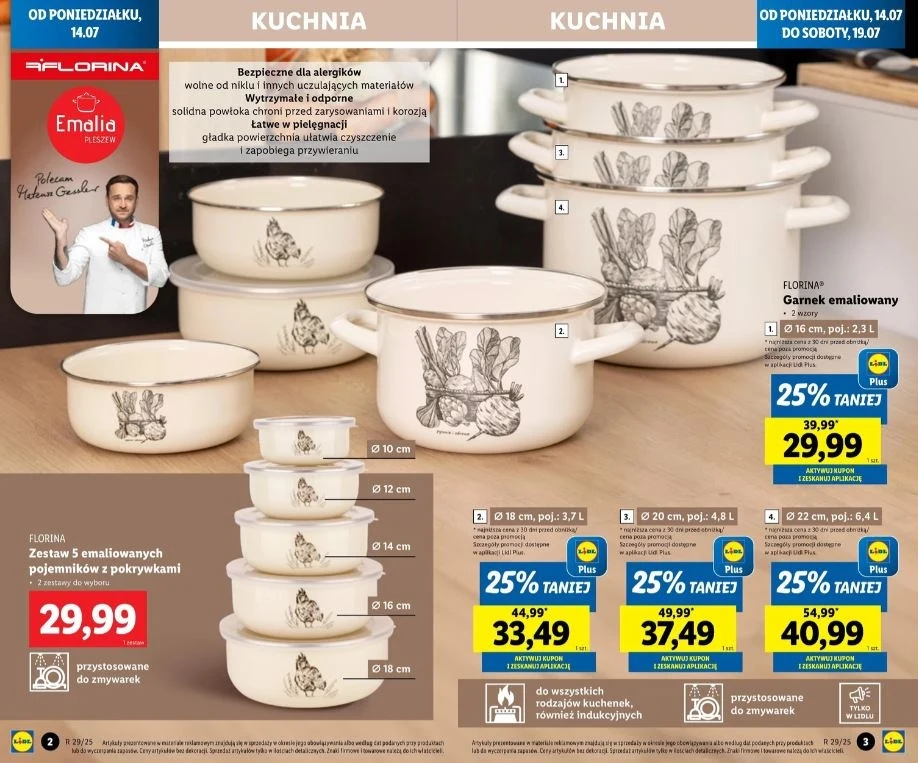 Garnki Florina 25% taniej w Lidlu!