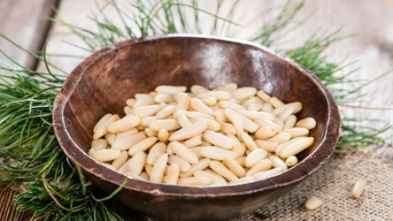Orzeszki piniowe są doskonałym źródłem witaminy K i cynku 
