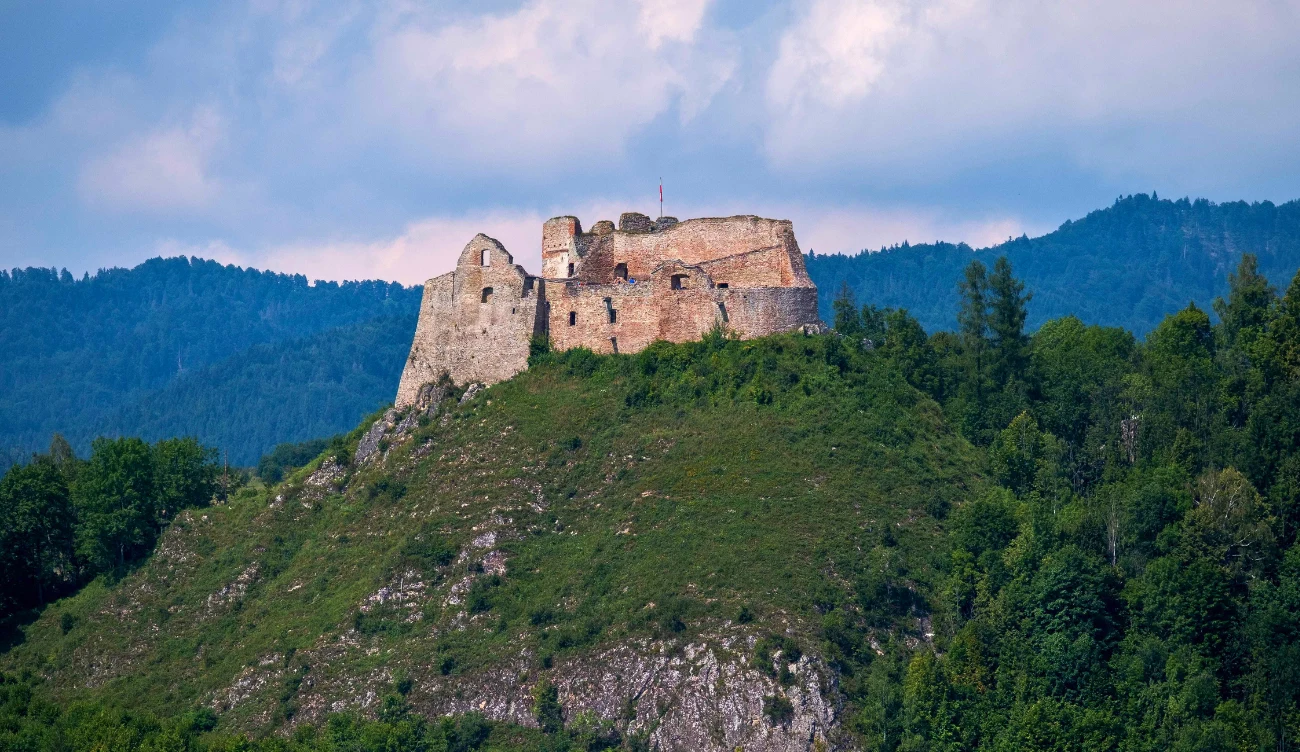 Zamek w Czorsztynie zachwyca do dziś Zamek w Czorsztynie zachwyca do dziś
